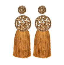 Load image into Gallery viewer, GOLD TASSIAL EARRING - LIMA&#39;Z KOLLECTION
