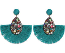 Load image into Gallery viewer, FRINGE EARRING - LIMA&#39;Z KOLLECTION
