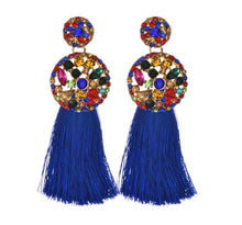Load image into Gallery viewer, GOLD TASSIAL EARRING - LIMA&#39;Z KOLLECTION

